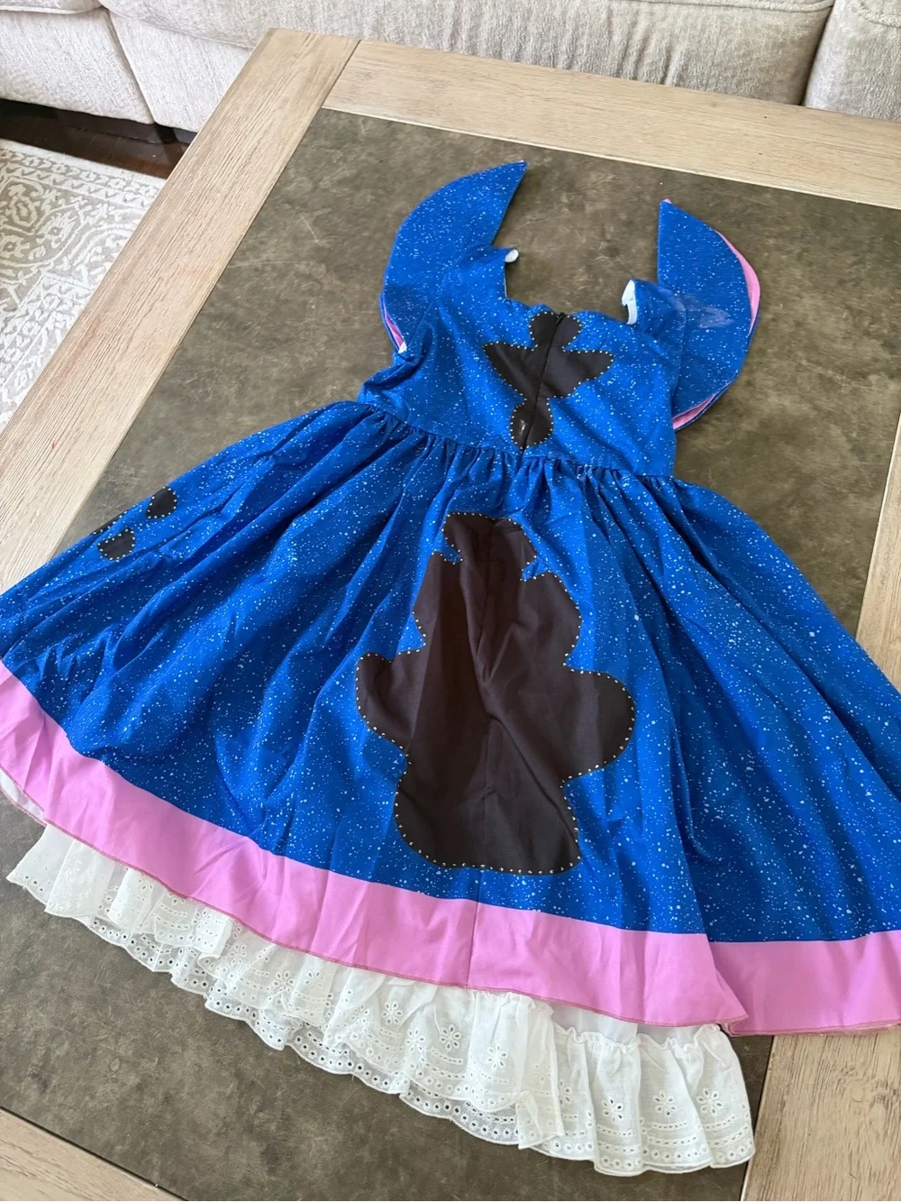 LILO & STITCH PRINCESS DRESS FOR LITTLE GIRLS